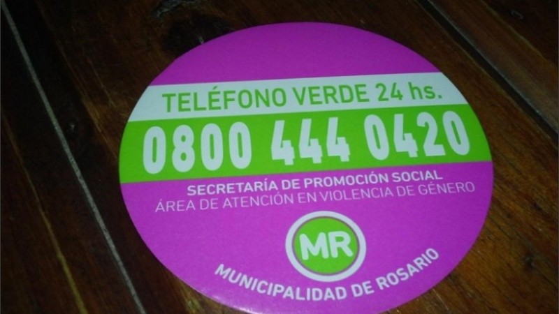 El Teléfono Verde asiste y contiene a mujeres víctimas de violencia de género. 
