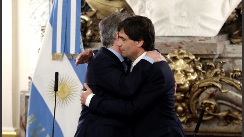 Macri le pidió a Lacunza que su foco sea el bienestar de los argentinos. 