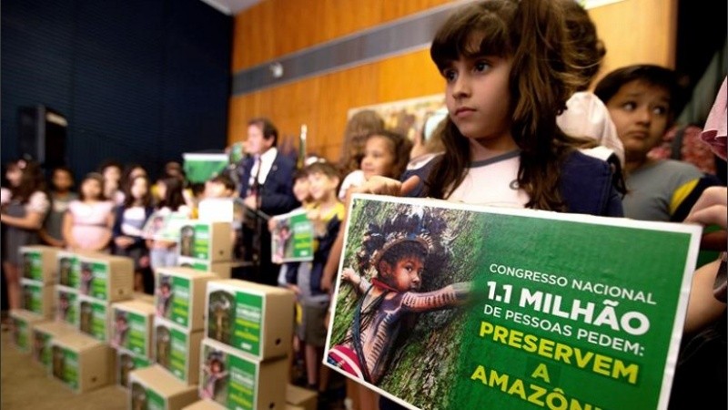 Petitorio de una ONG por Amazonas fue firmado por 1,1 millón de personas.