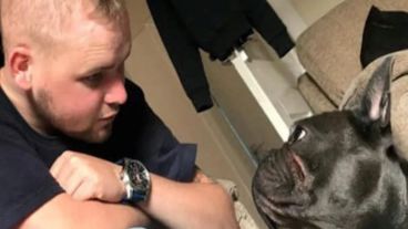 El dueño y su mascota minutos con quince minutos de diferencia.