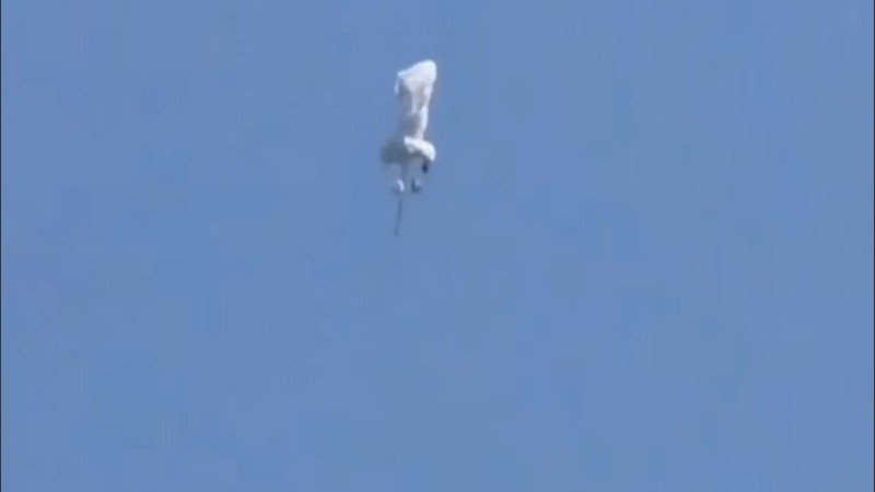 El instructor salvó su vida de milagro.