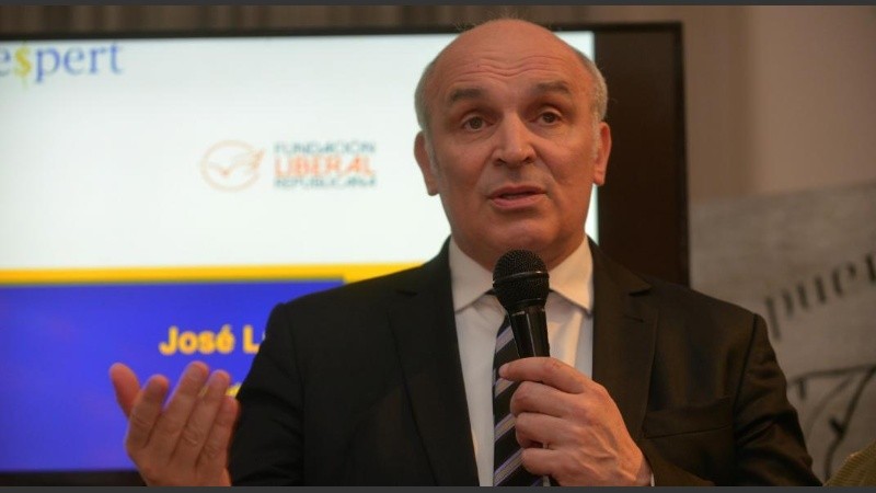 José Luis Espert, candidato presidencial.