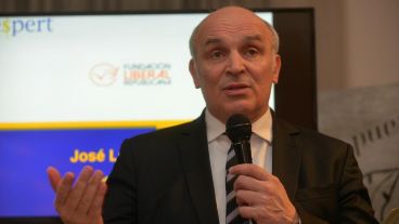 José Luis Espert, candidato presidencial.