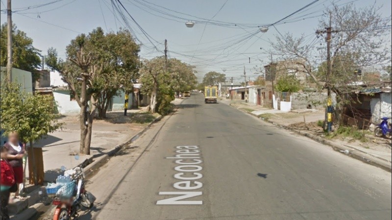 El ataque ocurrió aproximadamente a las 21 de este jueves.