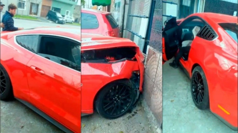 El joven decidió salir a pasear con el coche para “impresionar” a un amigo.
