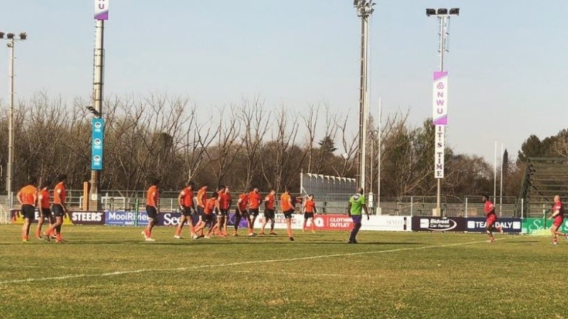 El conjunto argentino marcó cuatro tries.