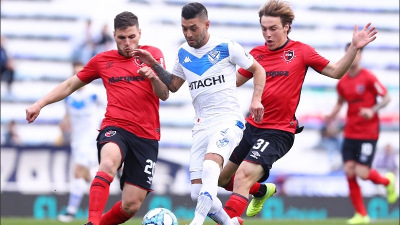 Lucas Janson, autor del tercer gol velezano.