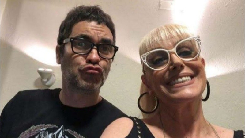 La pareja, por ahora, unida por la amistad y la profesión. 