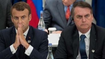"Es triste", dijo Macron sobre el comentario de Bolsonaro.