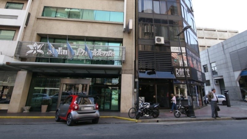El hecho ocurrió en el edificio de oficinas ubicado en Corrientes 931.