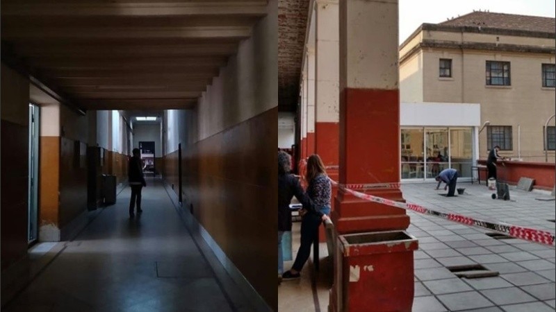 Los estudiantes del Politécnico reclaman mejoras edilicias.