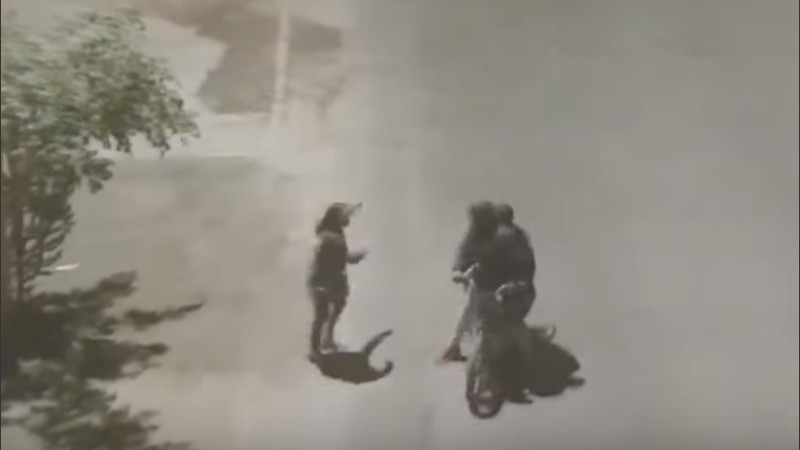 La mujer los reconoció y pudo evitar el robo.