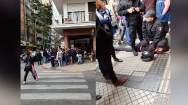 Robó, intentó escapar y lo retuvieron los vecinos una cuadra después.