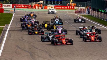 El Gran Premio de Bélgica se corrió este domingo.