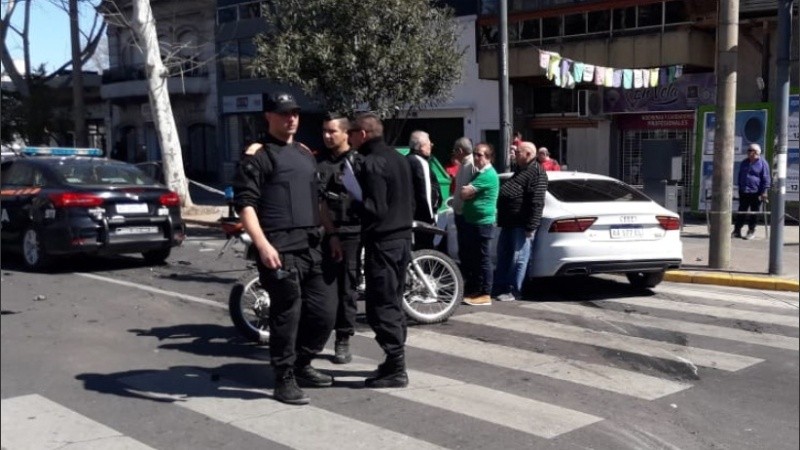 Daños de consideración en ambos vehículos.