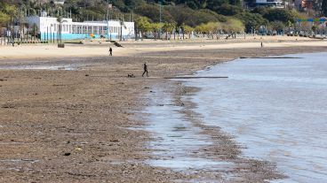 El balneario La Rambla este martes.