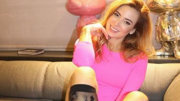 Jésica Cirio hizo compras con su hija.