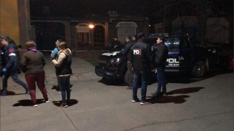 El cuerpo fue encontrado aproximadamente a las 21 de este jueves.