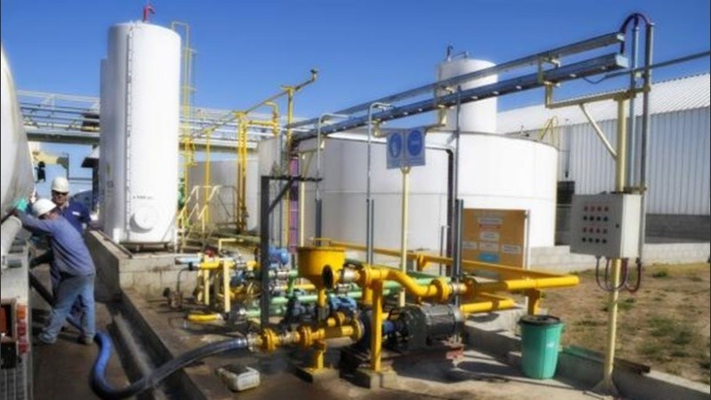 La planta de Rosario Bioenergy.