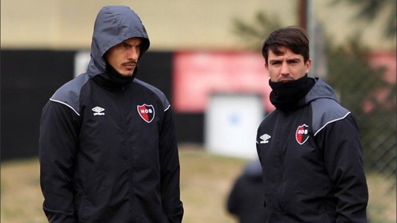 Salinas y Formica, las dos bajas confirmadas de Newell's para el clásico. 