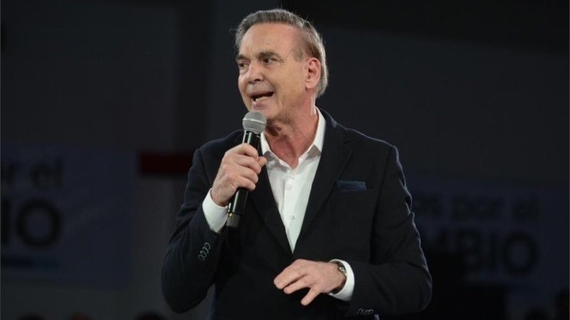 Pichetto, uno de los voceros más duros del oficialismo.