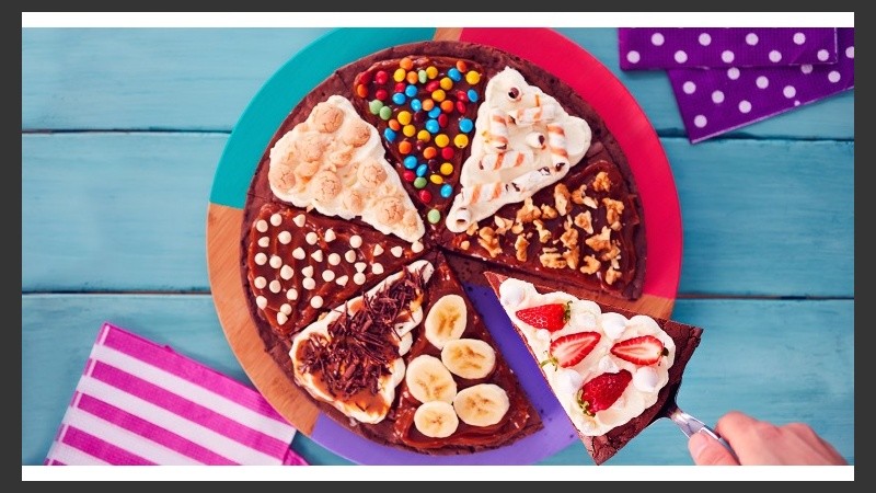 Un postre atípico y frutal.