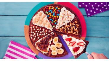 Un postre atípico y frutal.