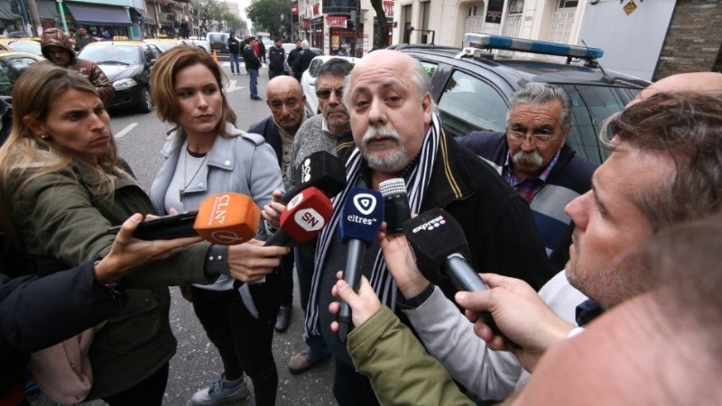 El secretario adjunto de los peones de taxi, Horacio Gianotti.