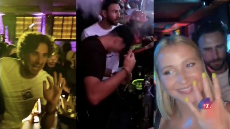  Imágenes de jugadores de la Selección Mexicana en la supuesta fiesta. 