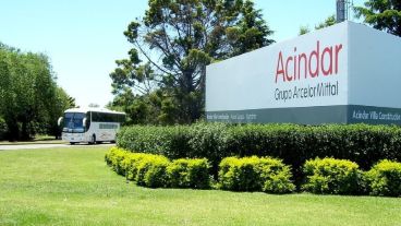 La planta de Acindar en Villa Constitución.