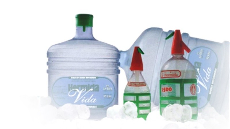 La medida rige sobre los envases de 10 litros.