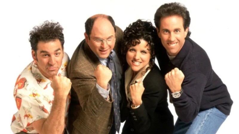 Kramer, George, Elaine y Jerry en Netflix. 