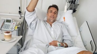 Bati después de la operación en Suiza.