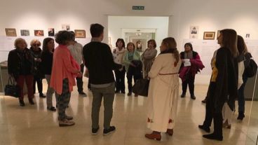 La delegación recorrió los museos de la ciudad de Rosario.