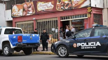 El local del microcentro santafesino.