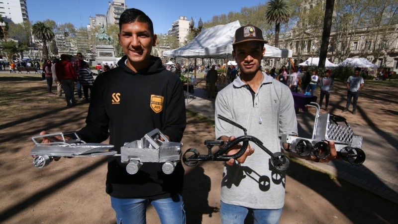 La plaza San Martín fue el lugar donde jóvenes mostraron todo lo que hacen dentro del programa Nueva Oportunidad.