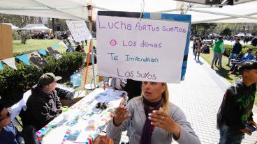 La plaza San Martín fue el lugar donde jóvenes mostraron todo lo que hacen dentro del programa Nueva Oportunidad.
