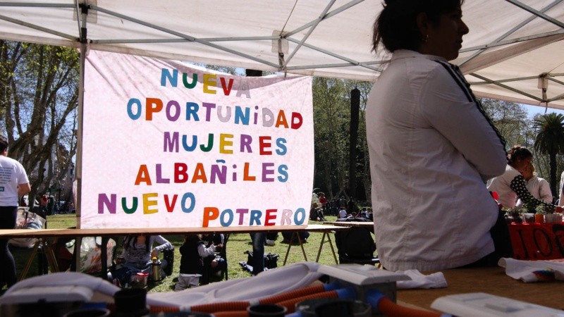 La plaza San Martín fue el lugar donde jóvenes mostraron todo lo que hacen dentro del programa Nueva Oportunidad.