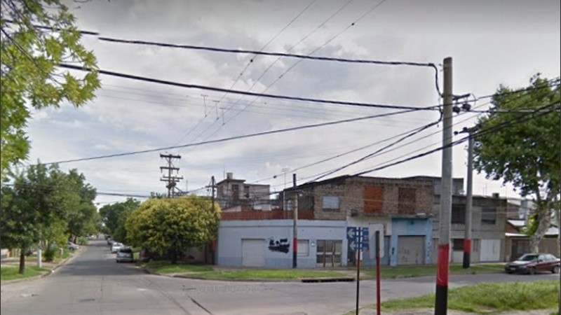 La zona en donde se produjo la pelea. 