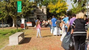 Mucha gente acude a cada convocatoria.