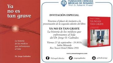 El libro se relanzará el viernes 27 de septiembre, a las 19.30, en Rosario.