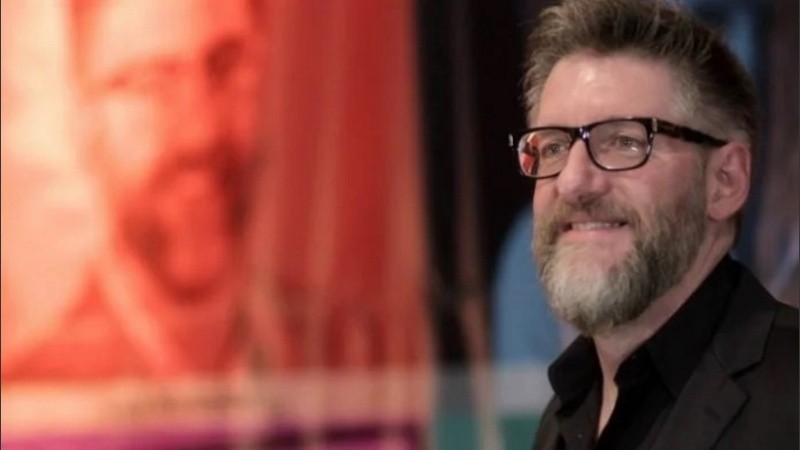 Novaresio compartió su momento de felicidad. 