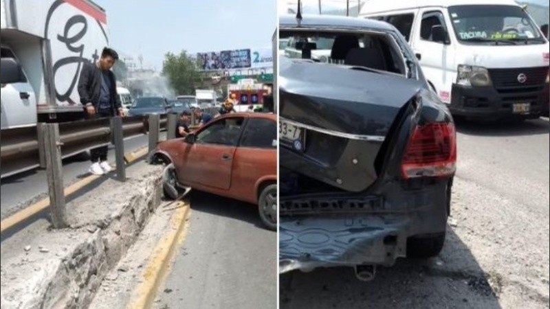 En redes sociales, la opinión estuvo dividida a favor y en contra conductor del camión. 