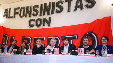Fernández: "Alfonsín siempre se plantó con franqueza".