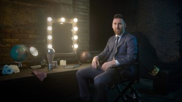 Messi, en la entrevista exclusiva con la FIFA.