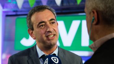 Pablo Javkin a poco de asumir como intendente de Rosario.