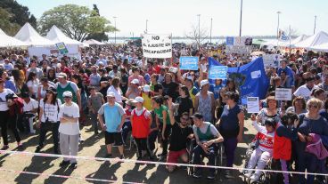 A pesar del calor del jueves, hubo una gran convocatoria.