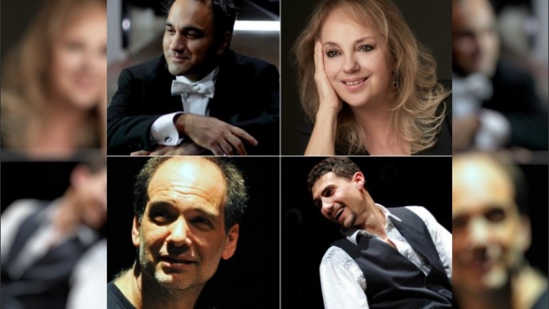 Alexander Panizza, Haydée Schvartz, Adrián Iaies y Joel Tortul participan de la tercera edición del ciclo Noches de piano.