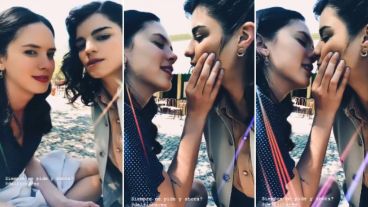 Las actrices de Argentina, tierra de amor y venganza grabaron un video.