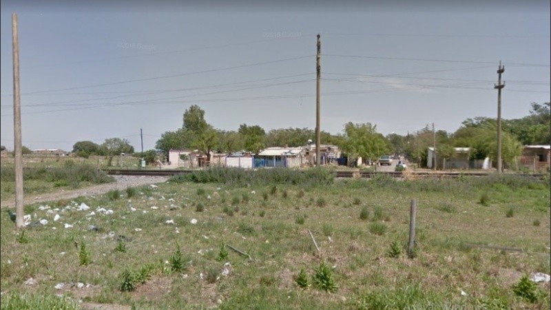 La zona en que se produjo el hecho. 